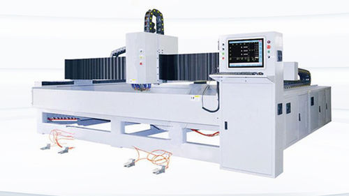 Centro di lavoro CNC per vetro - Shandong Truetec Machinery Co., Ltd. - 3 assi / verticale / a portale