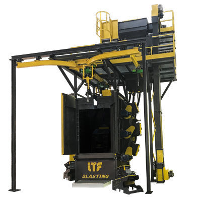Granigliatrice a 2 turbine - GH - ITF - a 4 turbine / a uncino / per prodotti sfusi
