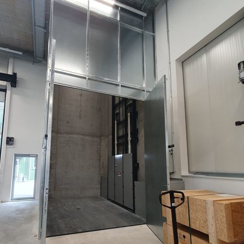 Montacarichi idraulico - DL series - Updinamic - per applicazioni industriali / a doppia colonna / a 4 colonne