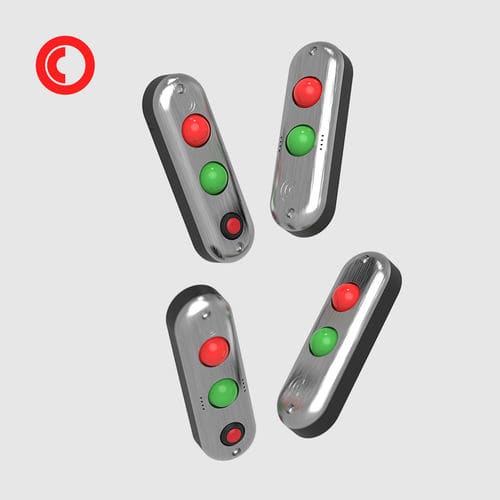 Indicatore luminoso per montaggio a filo - TL series - OPENERS & CLOSERS - per montaggio in superficie