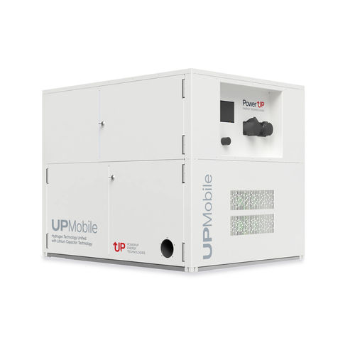 Gruppo elettrogeno con cella a combustibile a idrogeno - UPMobile - Power Up - trifase / rimorchiabile / di emergenza