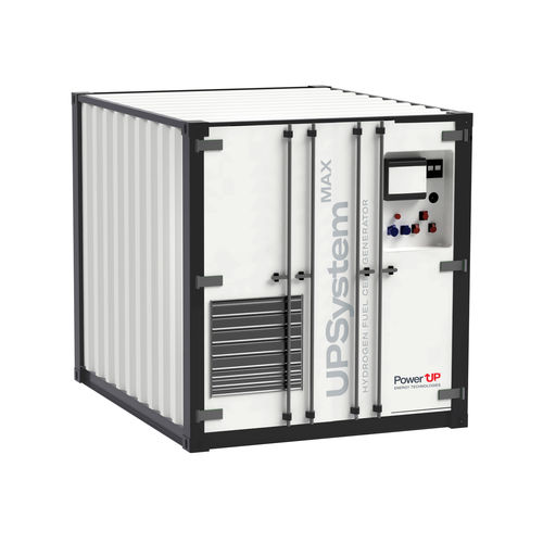 Gruppo elettrogeno con cella a combustibile a idrogeno - UPSystem MAX - Power Up - trifase / in containers / con raffreddamento ad aria