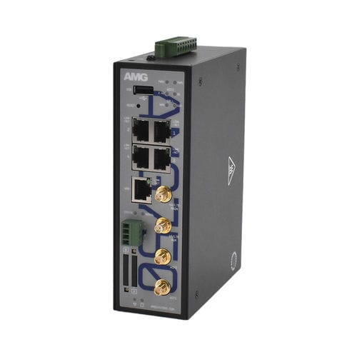 Router cellulare - AMG750-1G-4G-1E4  - AMG Systems - di dati / wireless / gestibile