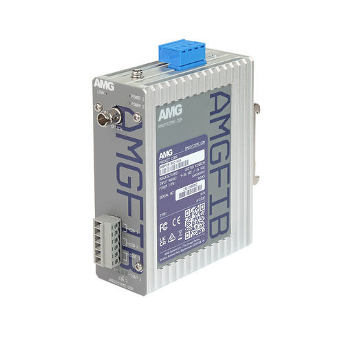 Convertitore digitale - AMGFIB-3CC-S1A - AMG Systems - su guida DIN / monomodale / compatto