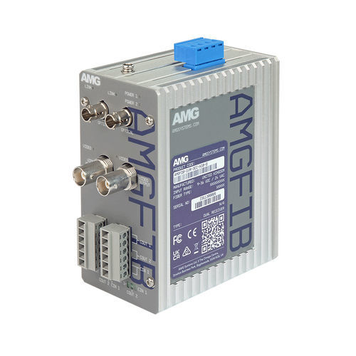 Convertitore digitale - AMGFIB-1VR-3CC-S1B-D - AMG Systems - di video / CVBS / su guida DIN