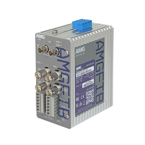 Convertitore digitale - AMGFIB-2VR-3CC-M1B-D - AMG Systems - di video / CVBS / su guida DIN