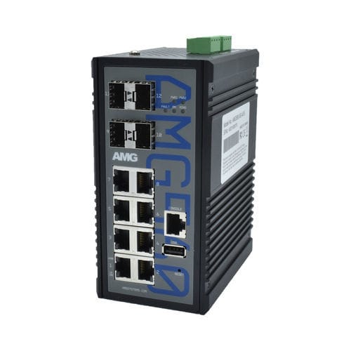 Switch Ethernet gestibile - AMG560-8G-4XS  - AMG Systems - 12 porte / di livello 2 / Ethernet gigabit