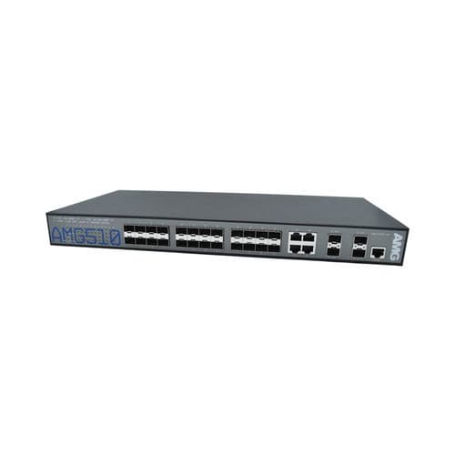Switch Ethernet gestibile - AMG510-4G-24S-4XS - AMG Systems - 32 porte / Ethernet gigabit / gigabit
