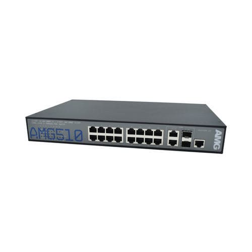 Switch Ethernet gestibile - AMG510-16GAT-2C-P290 - AMG Systems - 18 porte / Ethernet gigabit / di livello 3
