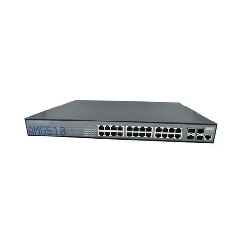 Switch Ethernet gestibile - AMG510-24GAT-4XS-P460 - AMG Systems - 28 porte / Ethernet gigabit / gigabit