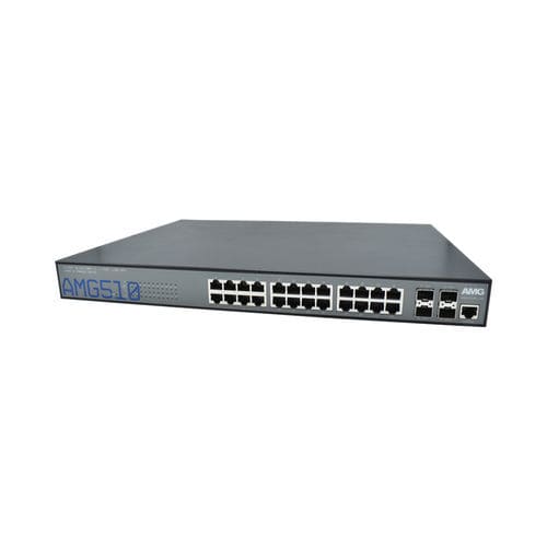Switch Ethernet gestibile - AMG510-24G-4XS-RP - AMG Systems - 28 porte / Ethernet gigabit / di livello 3
