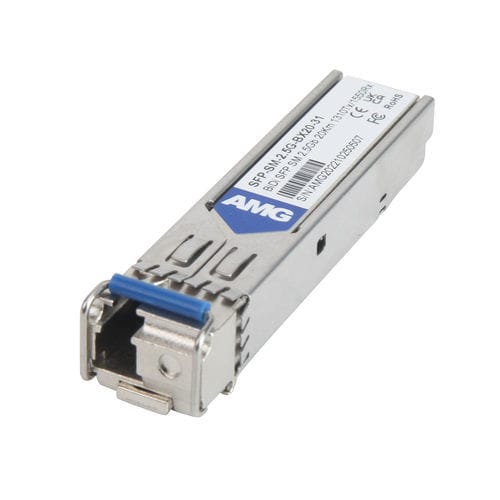 Ricetrasmettitore Ethernet - SFP-SM-2.5G-BX20-31 - AMG Systems - di monitoraggio / SFP / di dati