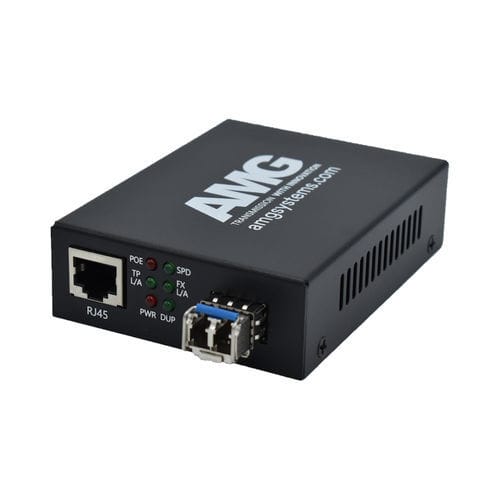 Convertitore di media - AMG210M-1FAT-1SS2-P30 - AMG Systems - Ethernet media / Ethernet gigabit / compatto
