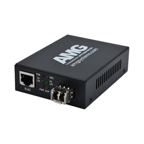 Convertitore di media - AMG210M-1GAT-1SM2-P30 - AMG Systems - Ethernet media / Ethernet gigabit / compatto