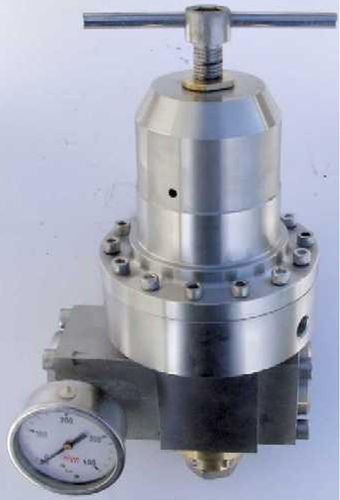 Regolatore di pressione per prodotti chimici - HBM125 series - PROTAIS-VIGIL  HYDROPNEU TECHNOLOGIC - a diaframma / monostadio / 4-20 mA