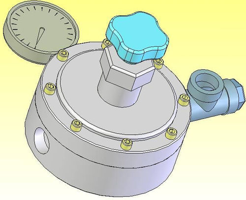 Regolatore di pressione per prodotti chimici - 3TB - PROTAIS-VIGIL  HYDROPNEU TECHNOLOGIC - a molla / monostadio / 4-20 mA