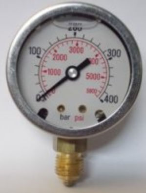 Manometro con quadrante - MIGCX	 - PROTAIS-VIGIL  HYDROPNEU TECHNOLOGIC - in ottone / in acciaio inossidabile / per liquidi