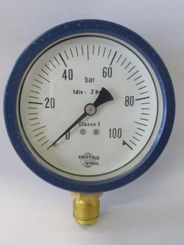 Manometro con quadrante - M25 series - PROTAIS-VIGIL  HYDROPNEU TECHNOLOGIC - in ottone / in alluminio / di precisione