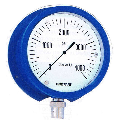 Manometro con quadrante - MH25 series - PROTAIS-VIGIL  HYDROPNEU TECHNOLOGIC - in alluminio / in acciaio inossidabile / per gas