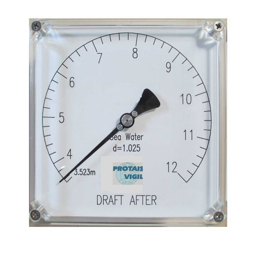 Manometro con quadrante - MC - PROTAIS-VIGIL  HYDROPNEU TECHNOLOGIC - in ottone / in acciaio inossidabile / per gas