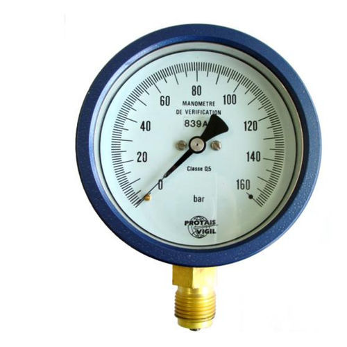 Manometro con quadrante - M19	 - PROTAIS-VIGIL  HYDROPNEU TECHNOLOGIC - in acciaio inossidabile / in alluminio / per gas