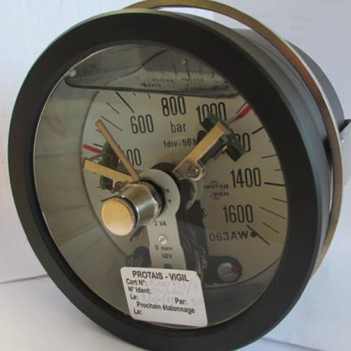 Manometro con quadrante - ILS - 53 - PROTAIS-VIGIL  HYDROPNEU TECHNOLOGIC - G 1/2 / in vetro / in ottone