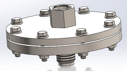 Separatore a membrana con raccordo filettato - S771A  - PROTAIS-VIGIL  HYDROPNEU TECHNOLOGIC - per manometro / per applicazioni igieniche / di misura