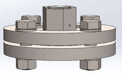Separatore a membrana con fissaggio a flangia - S633A - PROTAIS-VIGIL  HYDROPNEU TECHNOLOGIC - per manometro / per applicazioni igieniche / di misura