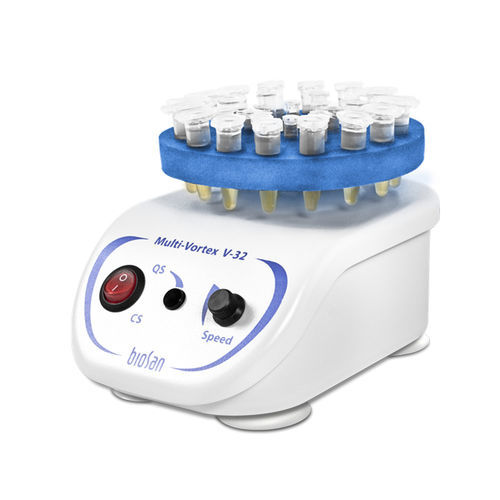 Agitatore di laboratorio a vortice - V-32 - Biosan - per provette / di miscelazione / da banco
