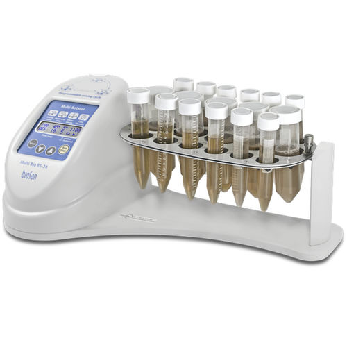 Agitatore di laboratorio rotativo - Multi Bio RS-24 - Biosan - magnetico / digitale / per provette