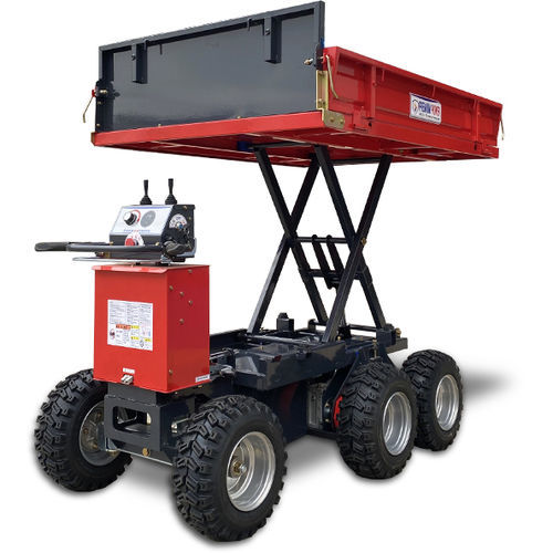 Transporter su ruota - LNS-W408L - LNS Co., Ltd. - elevabile / ribaltabile / elettrico