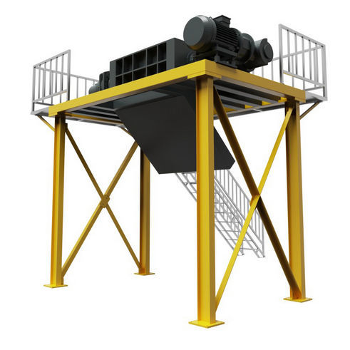 Trituratore laceratore per rifiuti primario - Zhucheng Zhongnenghe Machinery Technology Co., Ltd. - robusto