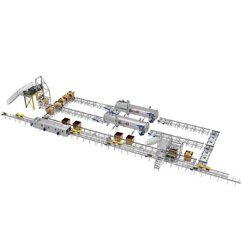 Stazione di trattamento dei rifiuti medica - 15-30t/d - Zhucheng Zhongnenghe Machinery Technology Co., Ltd. - automatizzata