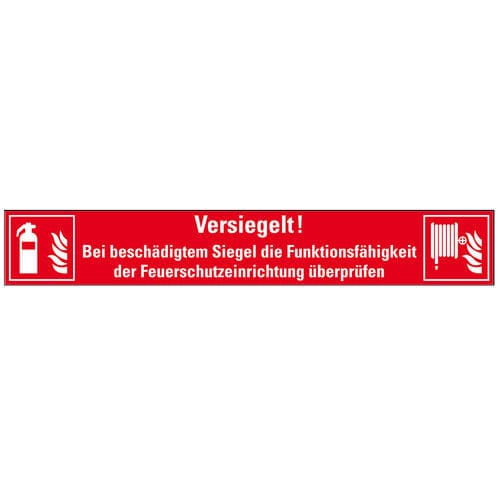 Sigillo di sicurezza autoadesivo - 24416 - Kroschke sign-international GmbH - di carta / di protezione contro gli incendi