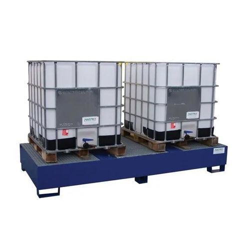 Vasca di raccolta per cubitainer - F05G00 - Recycleoffice - in acciaio / per interni