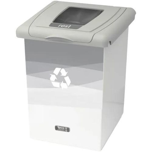 Contenitore per rifiuti con coperchio - T02P27 - Recycleoffice
