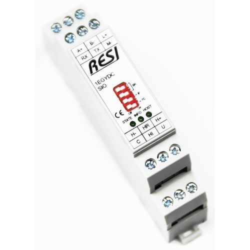 Contatore di energia elettrica monofase - RESI-1DCEGY - RESI - su guida DIN / RS-485 / con registratore di dati