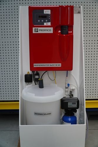 Generatore di ipoclorito di sodio per trattamento d'acqua potabile - MC 30 - Proffico sp. z o.o. - per acqua di processo / per torre di raffreddamento / per acque di raffreddamento