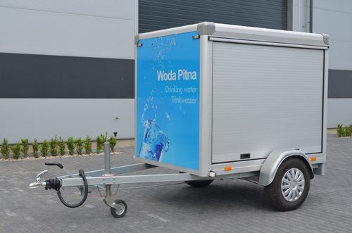 Rimorchio porta-attrezzi - Aquatrans - Proffico sp. z o.o. - per alimenti / trainato