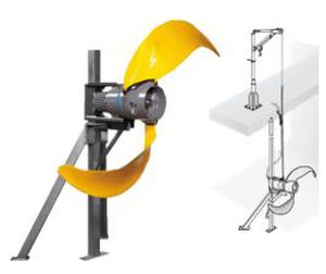Miscelatore a rotore - 4400 series - Proffico sp. z o.o. - verticale / continuo / per liquidi