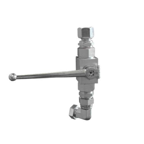 Valvola di arresto - DP-D-003-00000 series  - Dosier- und Prüftechnik GmbH - per olio / filettata / per applicazioni industriali