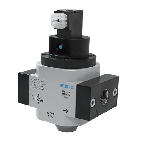 Valvola limitatrice di pressione ad aria compressa - DP-K-012-000002 - Dosier- und Prüftechnik GmbH - per trasporto pneumatico / in acciaio inossidabile / pneumatica