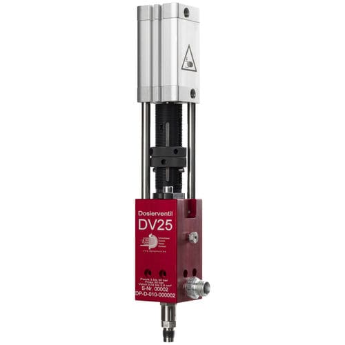Valvola di dosaggio volumetrica - DV25 - Dosier- und Prüftechnik GmbH - di precisione / con ampio intervallo di viscosità / per grassi