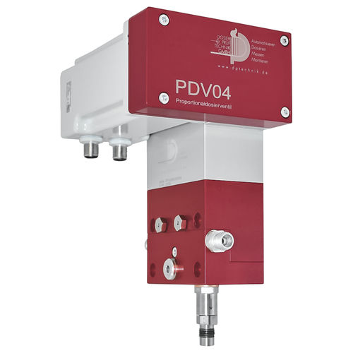 Valvola di dosaggio - PDV04 - Dosier- und Prüftechnik GmbH - elettrica / dosatrice / per olio