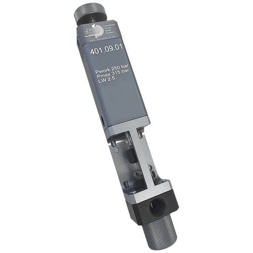 Valvola di uscita - DP-K-002-0000 series - Dosier- und Prüftechnik GmbH - pneumatica / per fluidi a bassa viscosità / per fluidi viscosi