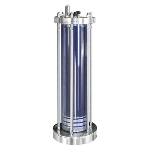 Cilindro per grassi - DP-F-006-000001 - Dosier- und Prüftechnik GmbH - pneumatico / in acciaio inossidabile / rinforzato