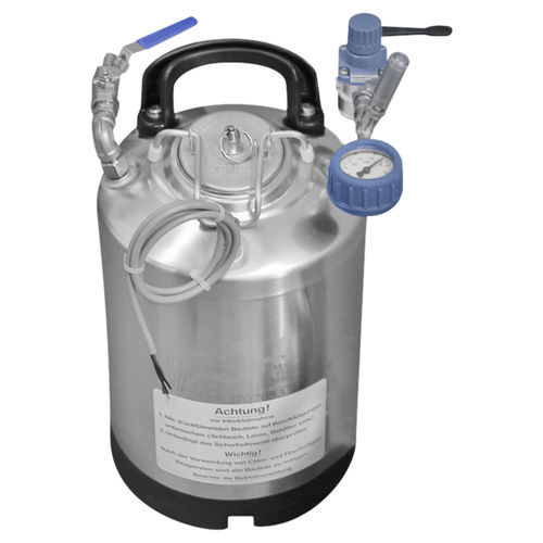 Serbatoio a pressione - DP-K-004-000002 - Dosier- und Prüftechnik GmbH - di regolazione della pressione / di dosaggio / di lubrificazione