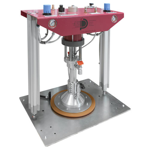 Pompa per fusti - FP015 - Dosier- und Prüftechnik GmbH - per lubrificanti / per adesivi / per grasso fluido