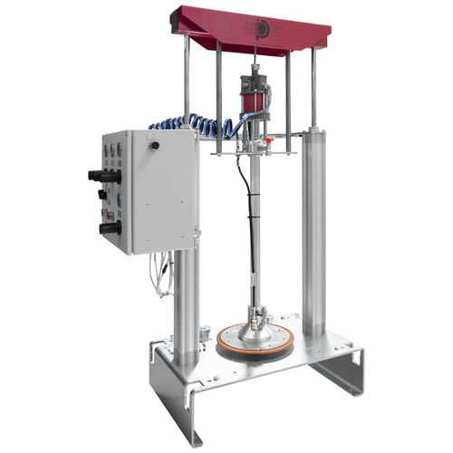 Pompa per fusti - FP045 - Dosier- und Prüftechnik GmbH - per lubrificanti / per adesivi / per grasso fluido