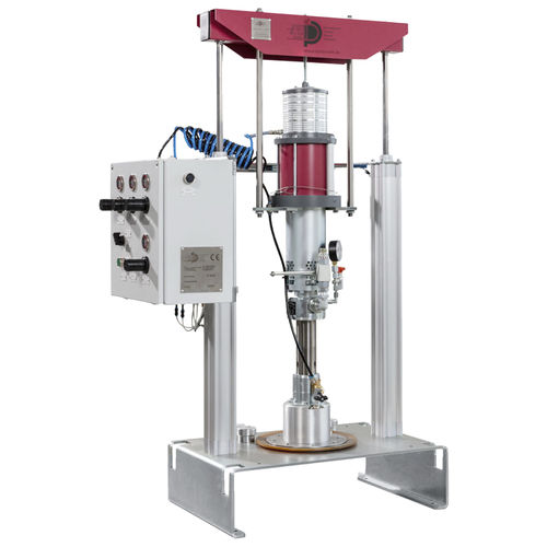 Pompa per fusti - FP050 - Dosier- und Prüftechnik GmbH - per lubrificanti / per adesivi / per grasso fluido
